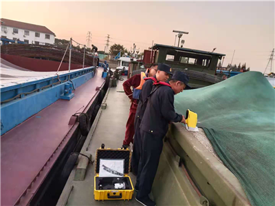 船舶固廢物快檢“神器”亮相鎮江